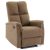 Recliner Armchair Brown Fabric TV-916