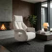 Elektromos relax fotel krém szövet TV-B3973 CRM2