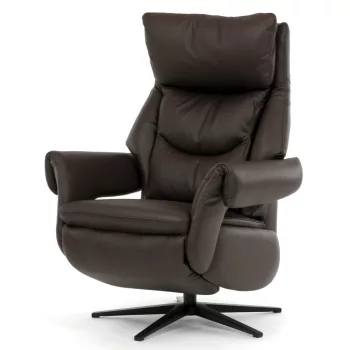 Elektromos relax fotel barna bőr TV-B3980 BR3