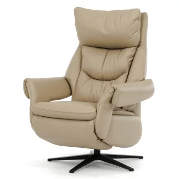 Elektromos relax fotel krém bőr TV-B3980 CRM3