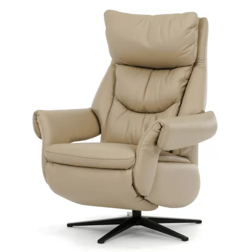 Elektromos relax fotel krém bőr TV-B3980 CRM3