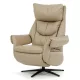 Elektromos relax fotel krém bőr TV-B3980 CRM3
