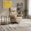 Elektromos relax fotel krém bőr TV-B3980 CRM3