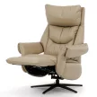 Elektromos relax fotel krém bőr TV-B3980 CRM3