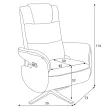 Polohovací relaxfotel – TV-C5590