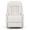 Elektromos relax fotel állítható háttámlával bézs szövet TV-Q8575 CRM2