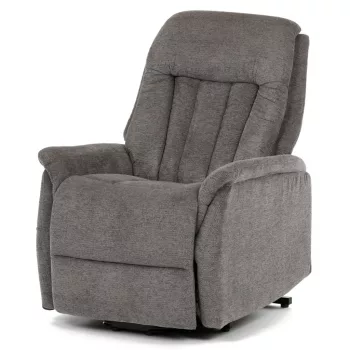   Elektromos relax fotel állítható háttámlával szürke szövet TV-Q8575 GREY2