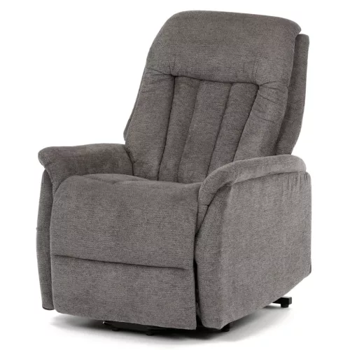 Elektromos relax fotel állítható háttámlával szürke szövet TV-Q8575 GREY2
