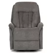 Elektromos relax fotel állítható háttámlával szürke szövet TV-Q8575 GREY2