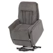 Elektromos relax fotel állítható háttámlával szürke szövet TV-Q8575 GREY2