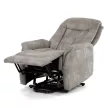 Elektromos relax fotel állítható háttámlával szürke vintage szövet TV-Q8575 GREY3