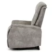 Elektromos relax fotel állítható háttámlával szürke vintage szövet TV-Q8575 GREY3