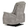 Elektromos relax fotel állítható háttámlával szürke vintage szövet TV-Q8575 GREY3