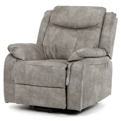 Elektromos relax fotel állítható háttámlával szürke vintage szövet TV-Q8668 GREY3