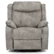 Elektromos relax fotel állítható háttámlával szürke vintage szövet TV-Q8668 GREY3