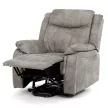 Elektromos relax fotel állítható háttámlával szürke vintage szövet TV-Q8668 GREY3