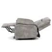 Elektromos relax fotel állítható háttámlával szürke vintage szövet TV-Q8668 GREY3