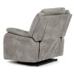 Elektromos relax fotel állítható háttámlával szürke vintage szövet TV-Q8668 GREY3