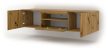 Aura TV Szekrény 150 cm Kézműves Tölgy Színben