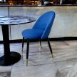 Modern Velvet Dining Chair Blue Dc-2048 
