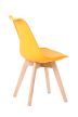 Scandinavian Dining Chair Yellow MONZA