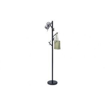 Modern Metal Coat Rack Black ABD-1272-R