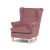 Pink Vintage Fabric Lounge Armchair AK-388 (In Stock)