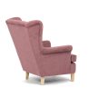 Pink Vintage Fabric Lounge Armchair AK-388 (In Stock)