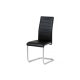 Last Piece - Modern Sledge Dining Chair Black From Stock Dcl-102 LAST DARAB