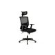 Ergonomic Office Swivel Chair with Backrest, Black Ka-B1013 From Stock