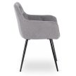 Grey Fabric Dining Chair MODESTO (In Stock)