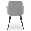 Grey Fabric Dining Chair MODESTO (In Stock)