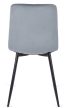 Grey Velvet Dining Chair ROBIN
