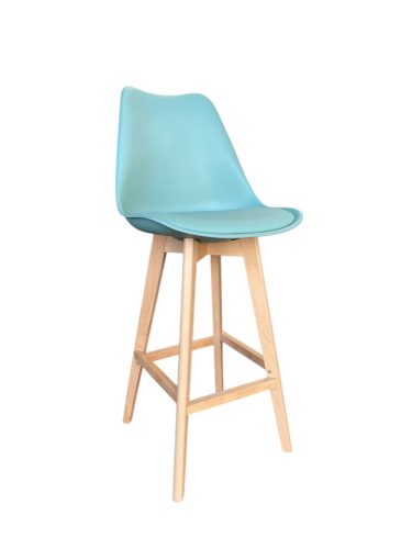 Skandináv Bárszék Mentakék Színben Montreal - Raktárról
