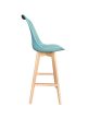 Skandináv Bárszék Mentakék Színben Montreal - Raktárról