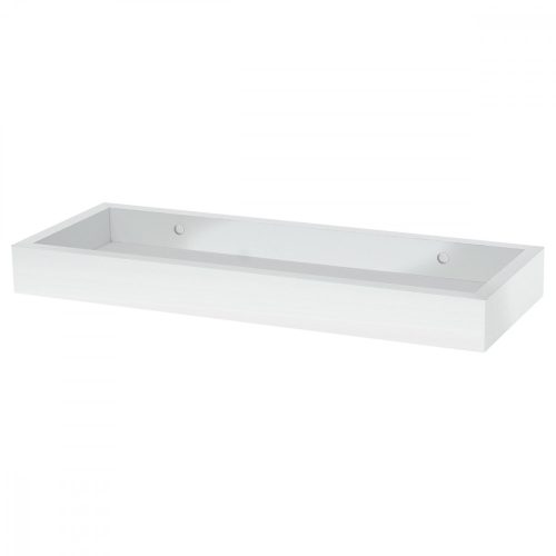Floating Shelf Matt White P-010 (In Stock)