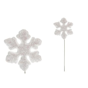   Téli, Karácsonyi Dekoráció Hópehely 8 db-s keszerelésben
