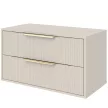 AVI 80 cm fürdőszobai mosdószekrény 2 fiókkal soft close rendszerrel