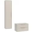AVI 80 cm fürdőszobai mosdószekrény 2 fiókkal soft close rendszerrel