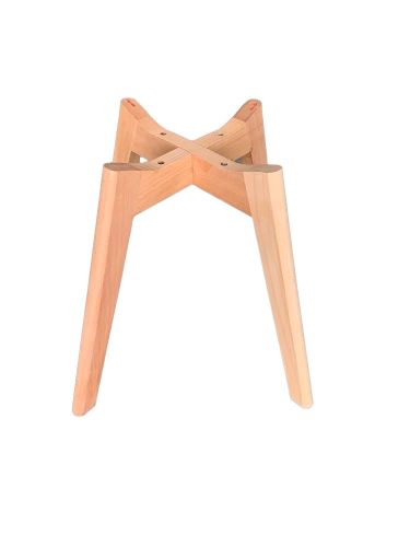 Beech Wood Legs for Scandinavian Style Monza Dining Chair