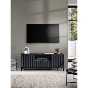 TV szekrény 135 cm indigo színben – ELEGANZO LS‑3