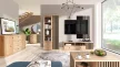 TV Cabinet 124 cm Artisan Oak MODERNO C-7