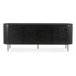 Komód 200 cm fekete színben – BECK