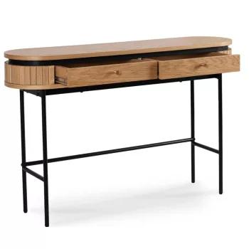 Console table in oak finish - Beck