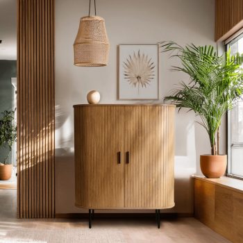 Komód 100 cm tölgy színben – TRISH