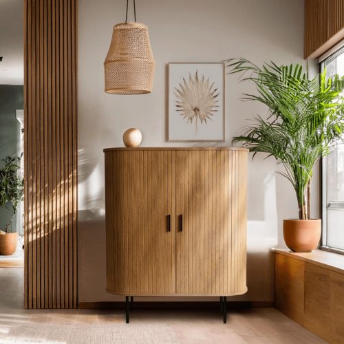 Komód 100 cm tölgy színben – TRISH