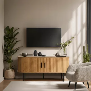 TV Cabinet 120 cm Oak TRISH