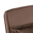 FOTEL BART Brązowy Welurowy