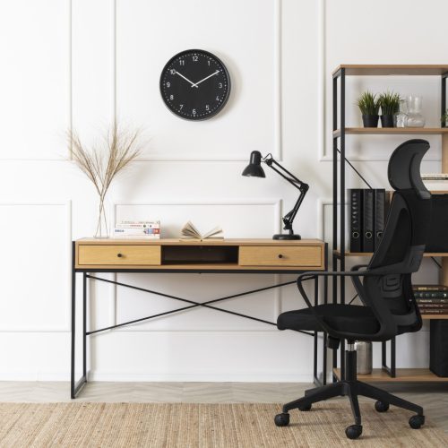 Stôl REX 2 180-240 cm biely mramor / dub P3