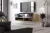 TV Cabinet 100 cm 1-Door Wotan Oak/Black Gloss DERBY